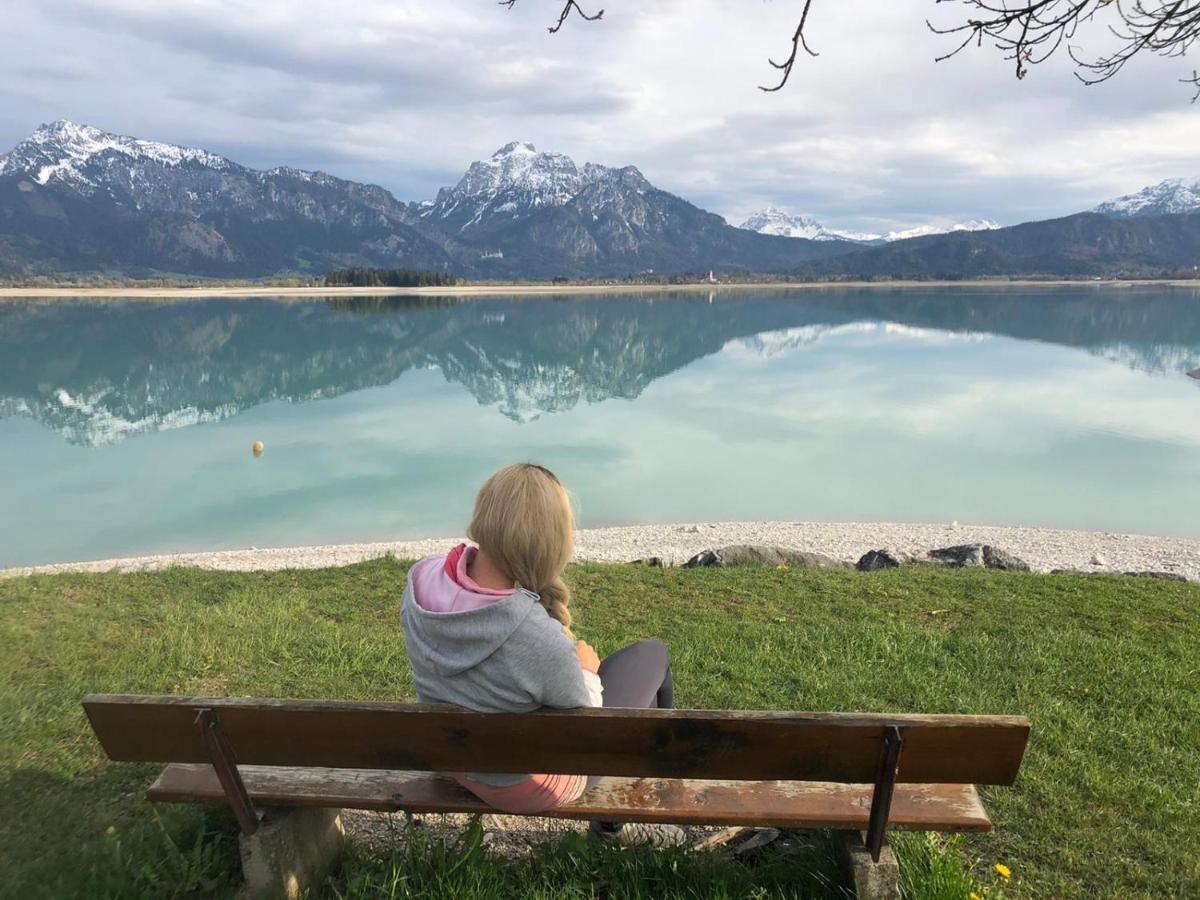 Апартаменты Neuschwanstein-Blick Фюссен Экстерьер фото